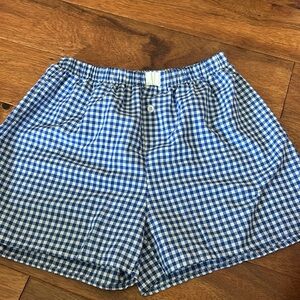 gingham shorts